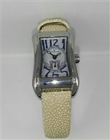 Watch Officina del tempo Woman Tangeri Lady Galuchat in Steel OT1025/02ABW - OT1025/02ABW